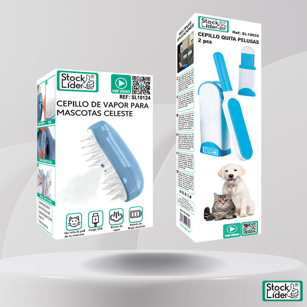 PetCare Duo – Pack Cepillos Mascotas