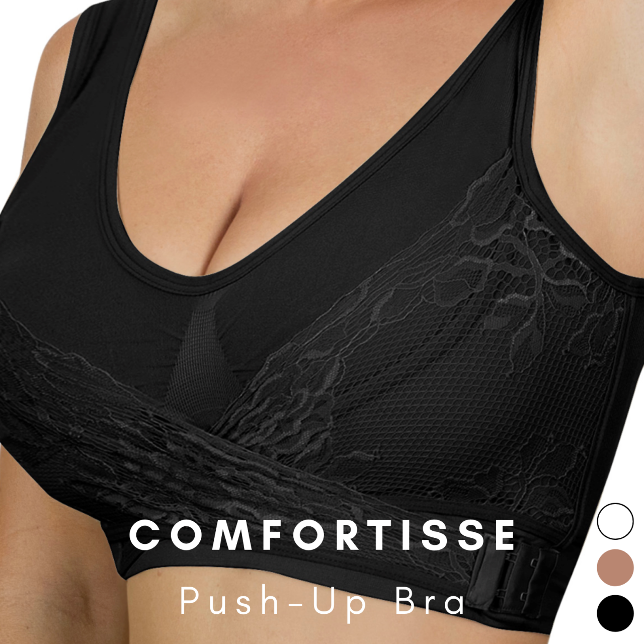 Comfortisse Push Up Bra – Set de 3